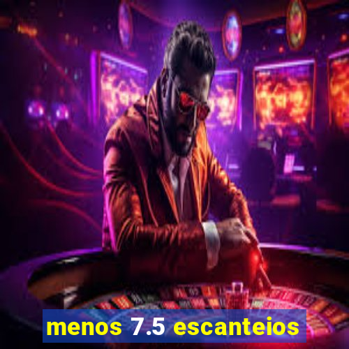 menos 7.5 escanteios